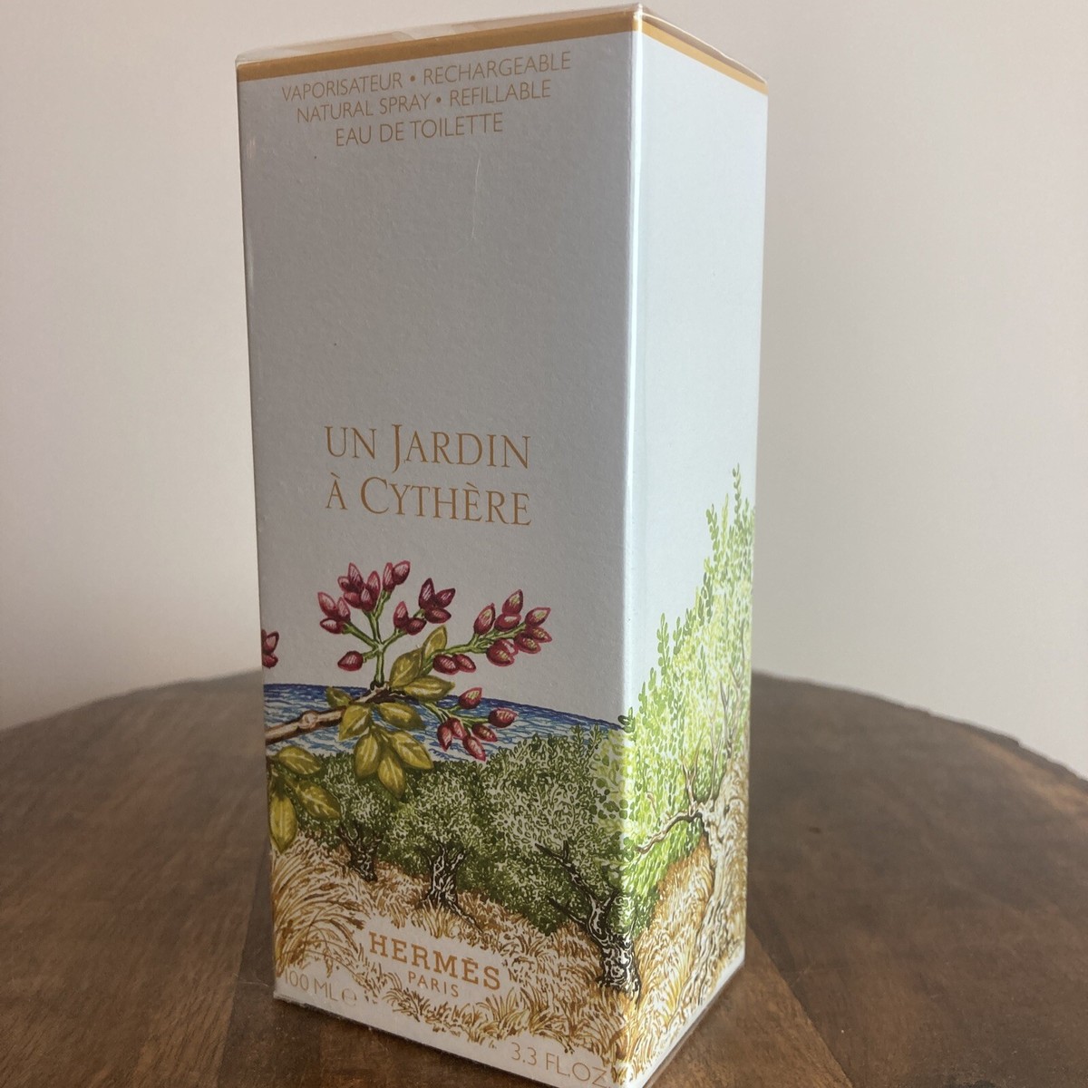 Hermes UN JARDIN A CYTHERE Eau de Toilette 3.3fl oz/100ml NEW