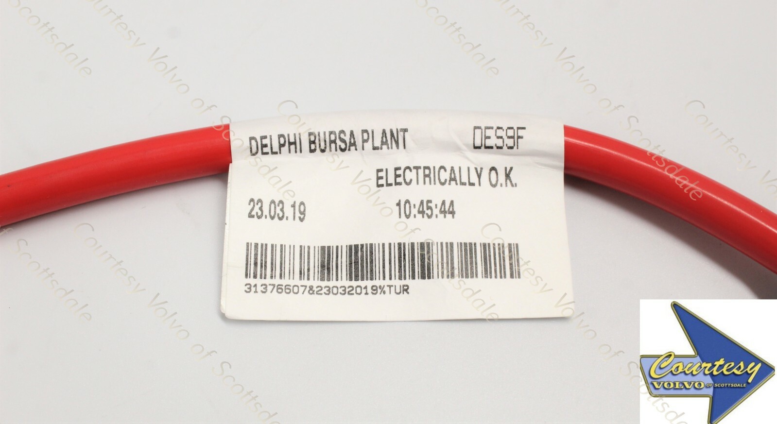 Genuine Volvo Factory OEM Battery Starter Cable B Fuse 31376603 for ...