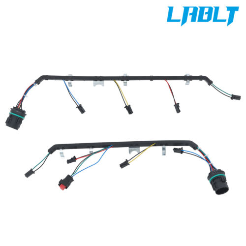 LABLT LH/RH Fuel Injector Wiring Harness Kit For Ford Powerstroke 6.4L 2008-2010 - Foto 2 di 12