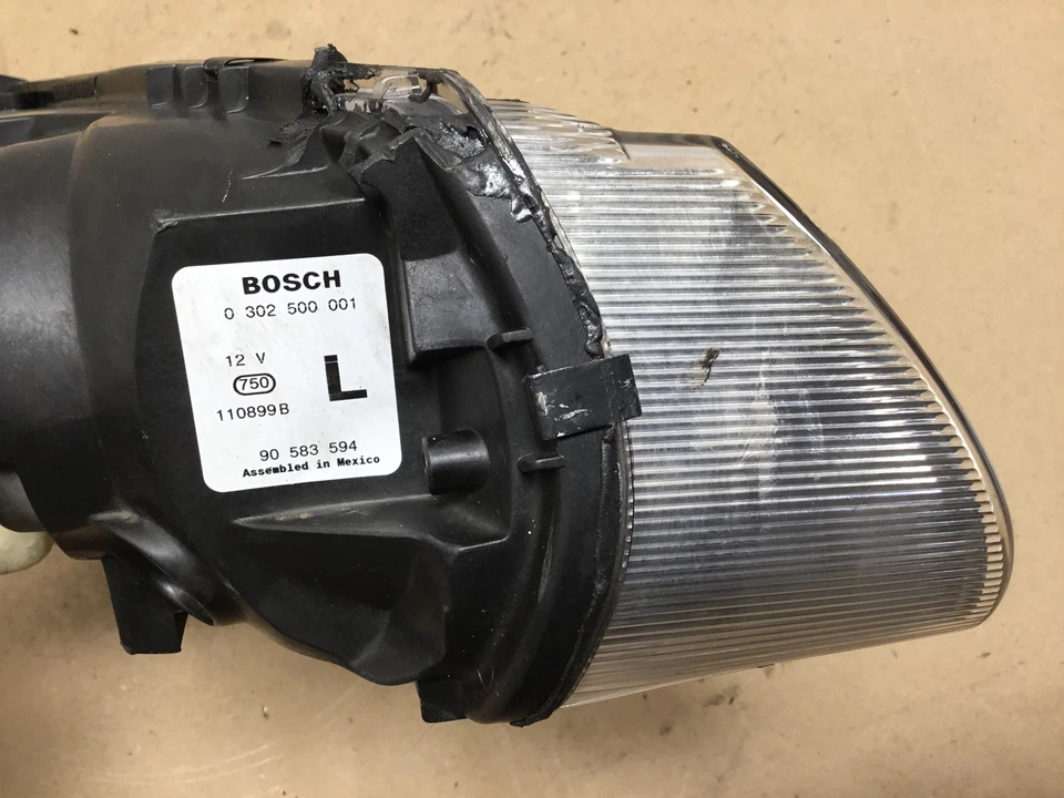 FARO HALÓGENO DELANTERO IZQUIERDO LADO CONDUCTOR SATURNO SERIE L 2000 2002 FÁBRICA Foto 4 de 4