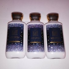 Set of 3 Bath and Body Works Lotion Little Black Party Dress Shea Butter Full Si