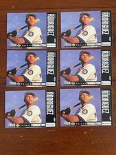 6 Alex Rodriguez Collector's Choice #647- 2 Base Cards & 4 White Letter Variants