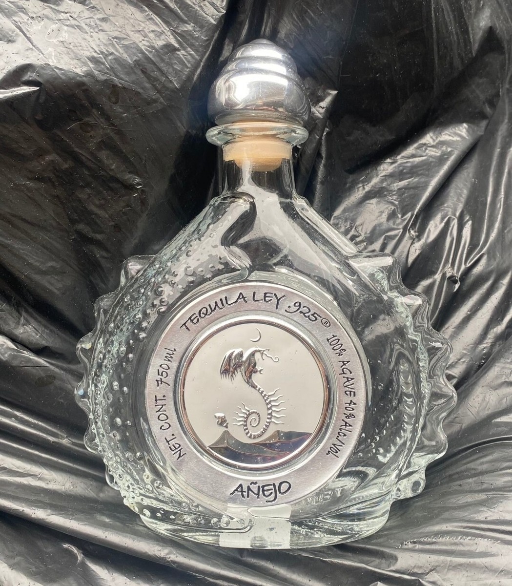 EMPTY Bottle Tequila Ley 925 Blanco , 750 ML | eBay