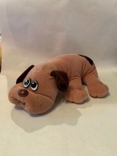 Pound Puppies Classic Stuffed Animal Plush Toy Light Brown Dark Spots 18"