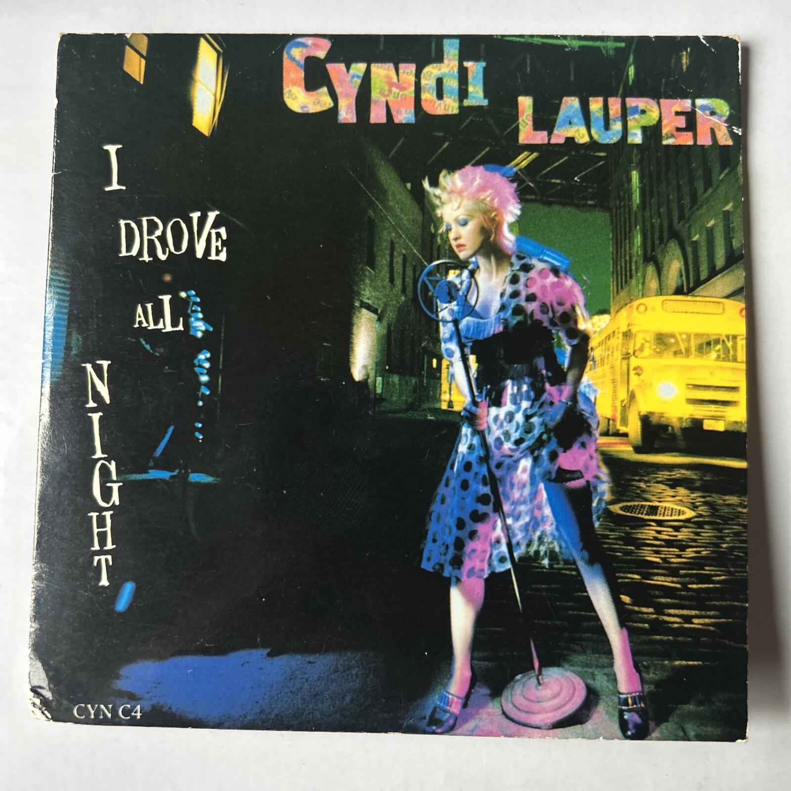 Cyndi Lauper I Drove All Night CD Single