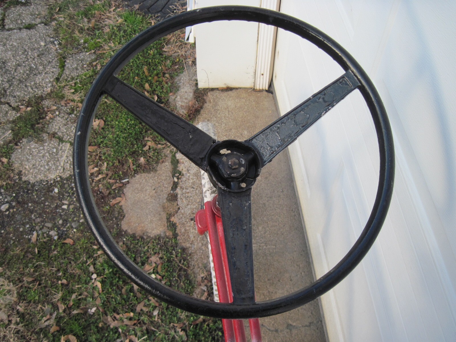 RARE 60S HUFFY RAIL MUSCLE BIKE WITH STEERING WHEEL NO RESERVE eBay
