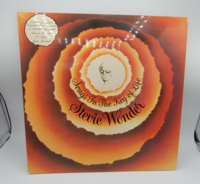 STEVIE WONDER SONGS IN THE KEY OF LIFE LP Vinyl Collector's Album STEVIE WONDER SONGS IN THE KEY OF LIFE LP Vinyl Collector's Album