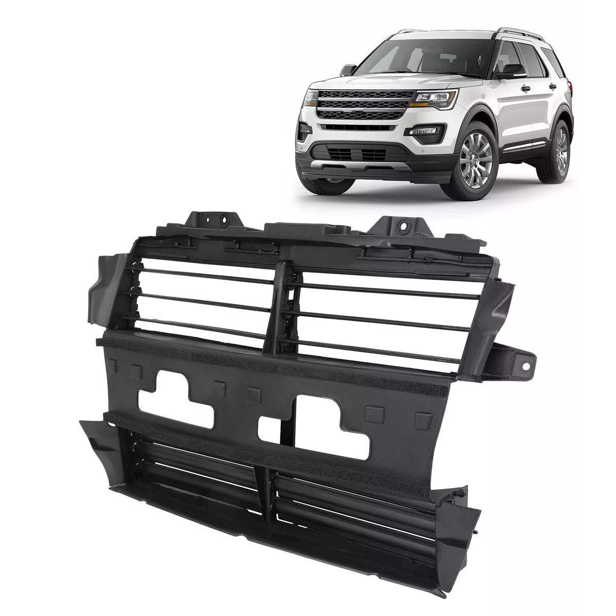 For Ford Explorer 2013-2019 Active Radiator Grille Shutter W/O