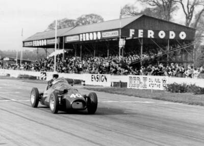 Connaught Ken Mcalpine At Goodwood Motor Racing Old Photo