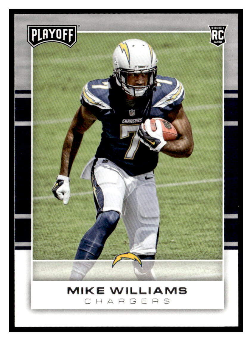 2017 Playoff #222 Mike Williams RC ROOKIE