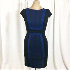 Bcbgmaxazria body con printed panel dress size 4