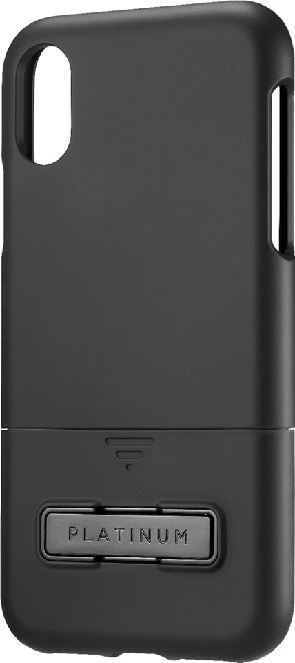 NOVO Lote de 100 Capas Platina com Coldre Suporte para Apple iPhone 11-PRO XS X - Imagem 3 de 4