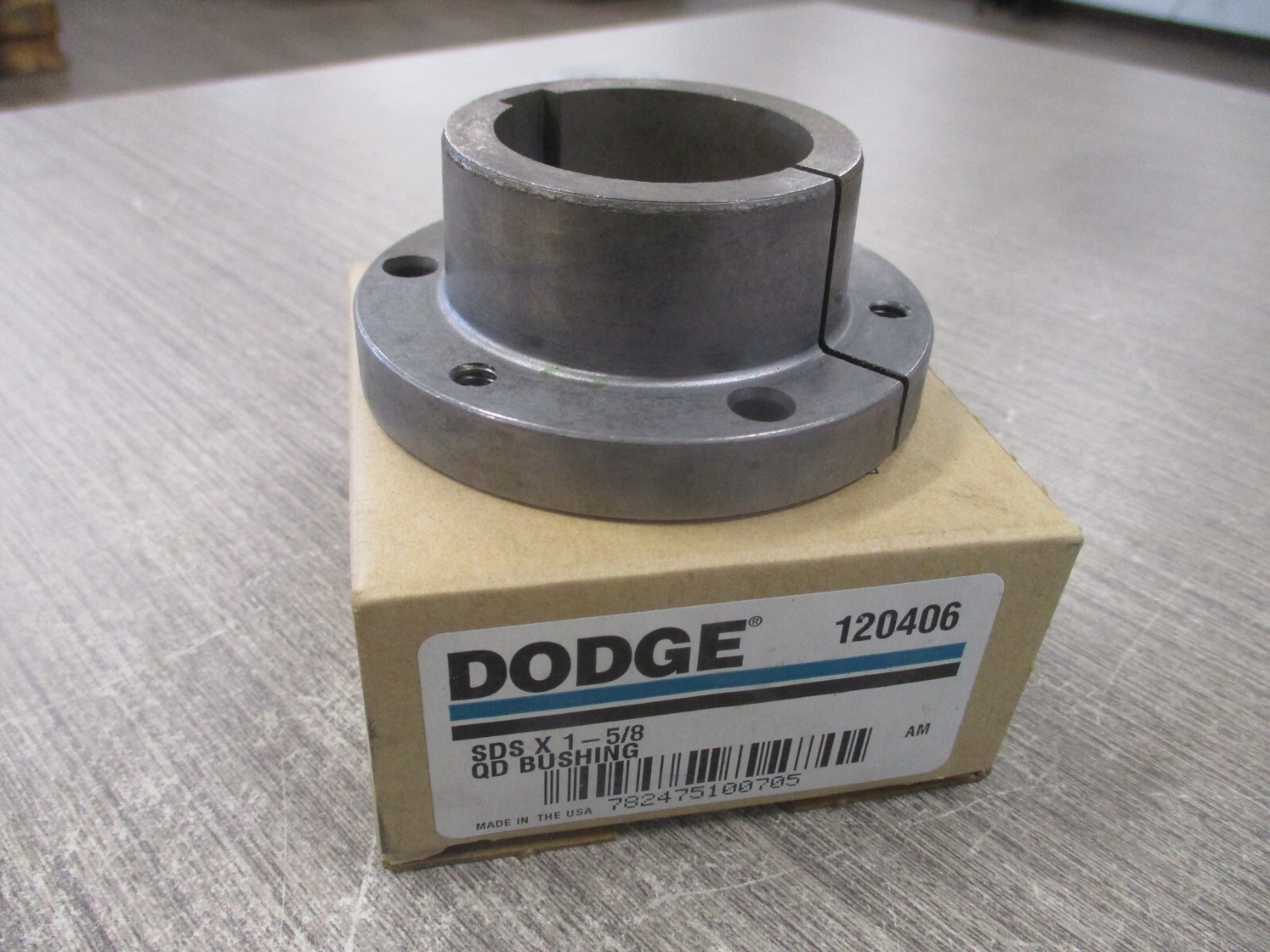 Dodge QD Bushing 120406 SDS x 15/8 New Surplus eBay