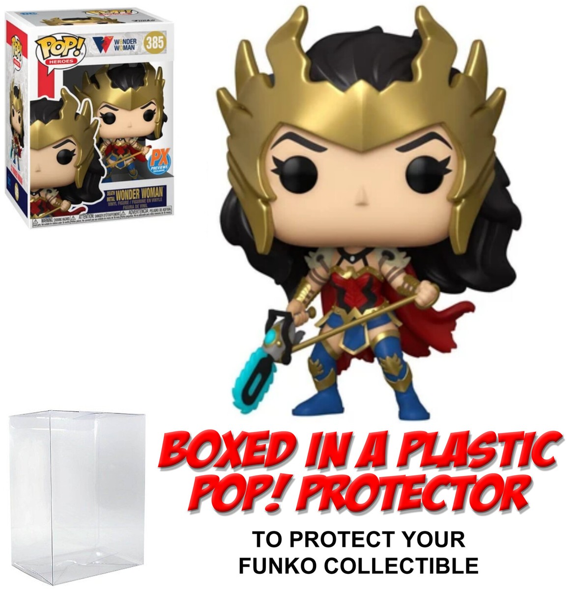 Funko POP! DC Heroes ~ DARK NIGHTS: DEATH METAL WONDER WOMAN (#385