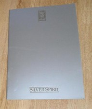Rolls Royce Silver Spirit Brochure & Bentley Mulsanne - 1982-1984