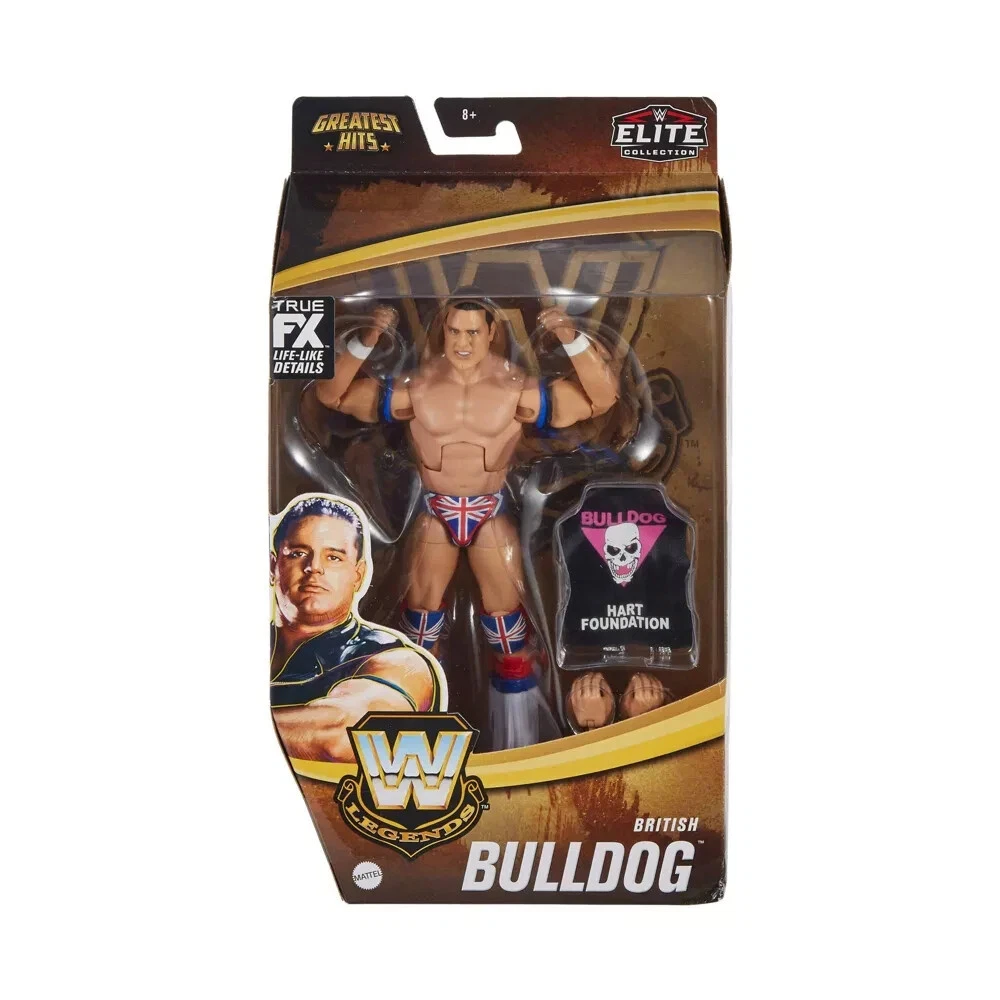 Wwe elite sale british bulldog