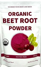 Cherie Sweet Heart Certified Organic Raw Beet Root Powder 16 oz~1/14/2027