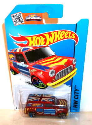Hot Wheels ミニクーパー miniday 2015 2015 Hot Wheels MORRIS MINI Cooper #80∞light blue;5sp;398∞Road