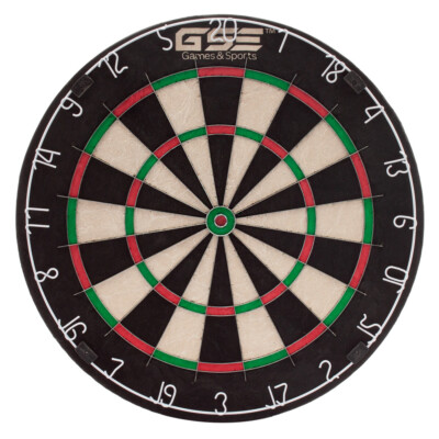 Bristle Dart Board Tournament Use　ブリッスル Tournament Official Size Bristle Staple-Free Dart Board for Steel