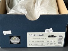 Cole Haan Women's 8 B, Zerogrand Ivory/Gold W29364 Fancy Sneakers. Open Box.Rare