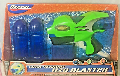 Banzai Load n' Shoot H2O Blaster  Water Gun Soaker Toy  New in Box