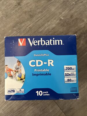 Verbatim CD-R Printable Imprimable 10er Box 700MB