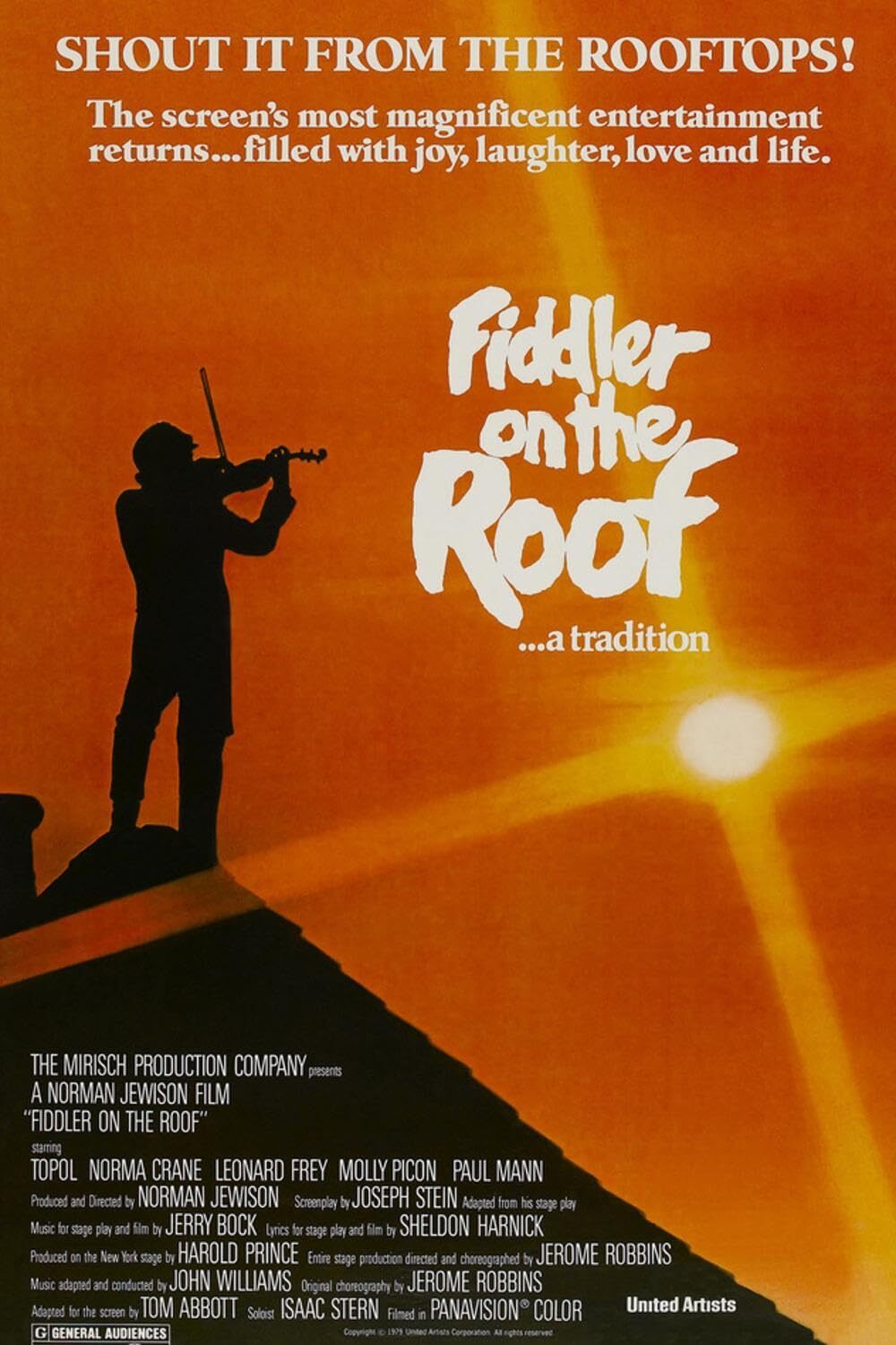 Wall Art Print Fiddler on the Roof, 1971, 24