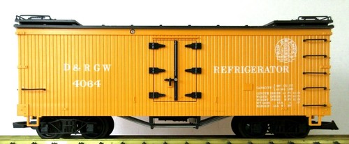 LGB 4064 D & RGW YELLOW REEFER | eBay
