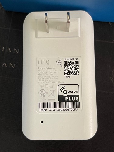 Ring Alarm Home Security Range Extender 2nd Generation Z-Wave S2 - New - Picture 3 of 5