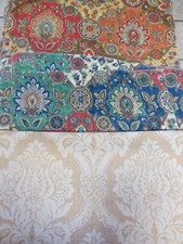 Pindler Fabric sample crafts upholstery Chair Stool pillow Linen Blends