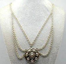 VINTAGE LADIES NECKLACE IN ART NOUVEAU STYLE