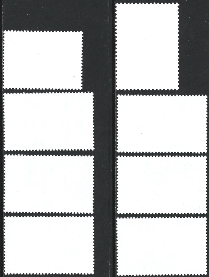 Juego de 8 estampillas de las Naciones Unidas - Prohibición de armas químicas. MNH (695) Foto 2 de 4