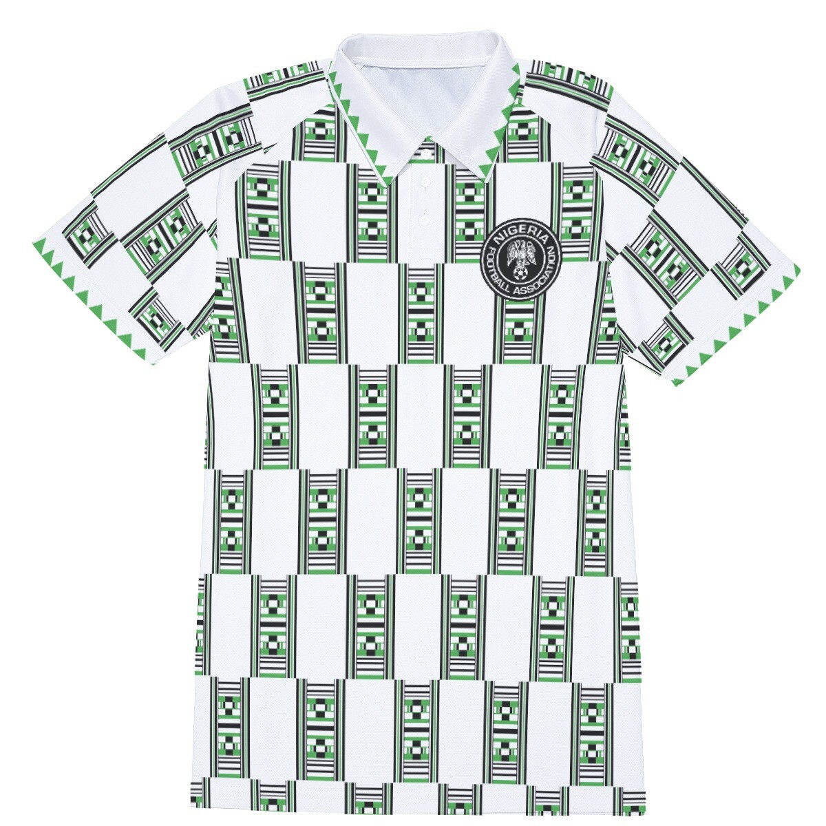 Nigeria - football shirt jersey retro replica, camiseta 1994 away soccer jersey