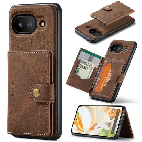 Magnetic Detachable PU Leather Kickstand Wallet Phone Case For Google Pixel 9A - Picture 22 of 42