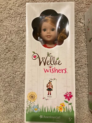 AMERICAN GIRL DOLL WELLIE WISHERS WILLA FIRST OUTFIT Red Hair Hazel Eyes 2016