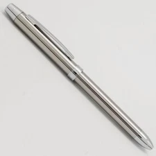 Padrino Stainless Steel Multi-Function Pen - Black/Red/.5mm Pencil Made in Japan