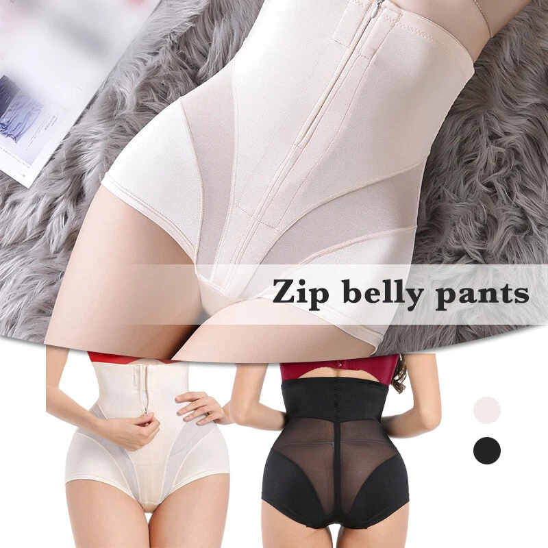 2 Pack Womens Shapewear Tummy Control Underwear High Waisted Slimming Shaper  Stomach Control Panties Briefs Plus 