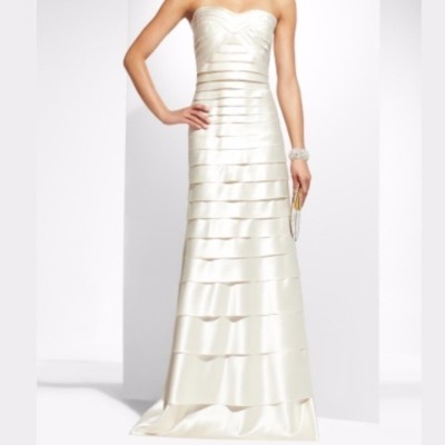 green emerald velvet dress Carla Ruched Gown / Cream Ivory | Meshki
