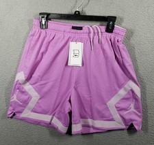 JORDAN WOMEN S HER ITAGE DIAMOND SHORTS Rush Fuchsia/Iced Lilac DO5032 532 NIKE