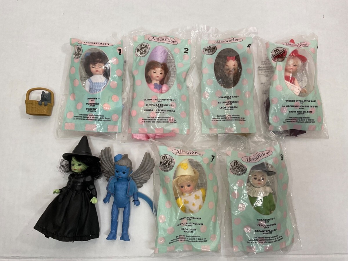 Madame Alexander Wizard of Oz 2007 McDonald's Happy Meal 5” Dolls