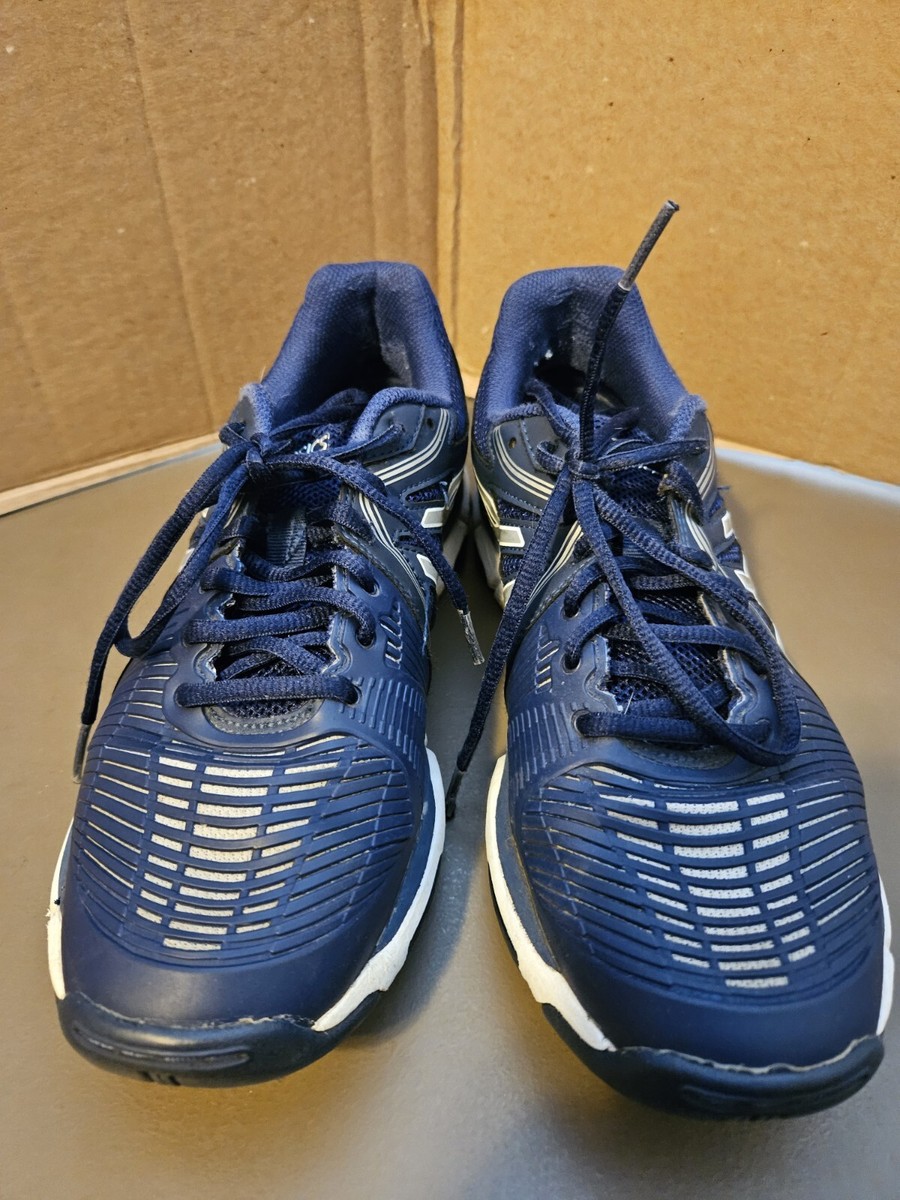 ASICS Gel-NetBurner Ballistic Volleyball Women's Size Blue/White