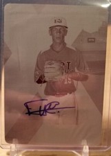 Frankely Hurtado 2017 Elite Extra 🔥 Auto Printing Plate 🔥 1/1 1 of 1 