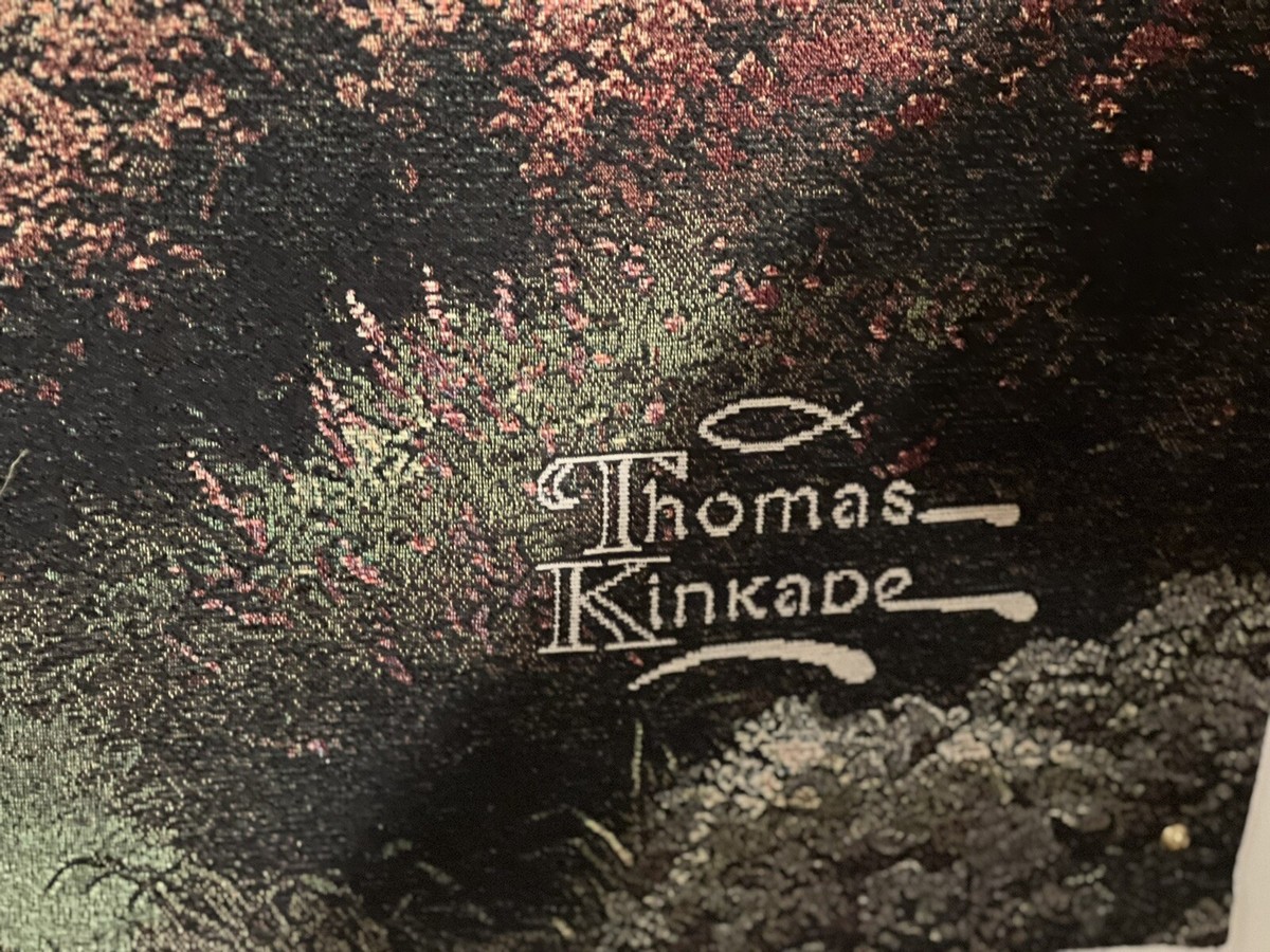 Thomas Kinkade Wall Tapestry 72”X52” (Huge). | eBay