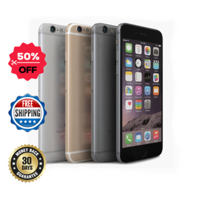 Apple iPhone 6 Unlocked 16GB 64GB 128GB Clean IMEI Verizon 4G iOS (CDMA + GSM)