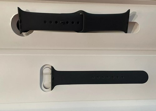 Genuine Apple Watch Sport Band 38mm 40mm SPACE GRAY S/M M/L SET strap Original - 第 5/9 張圖片