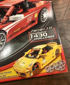 Lego racers ferrari f430 challenge 1:17 (8143) (INCOMPLETE)