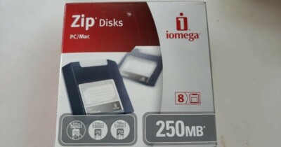 Iomega Zip Drive Disks 250MB, 1 Super Disk New, Iomega Zip 250MB Disk*