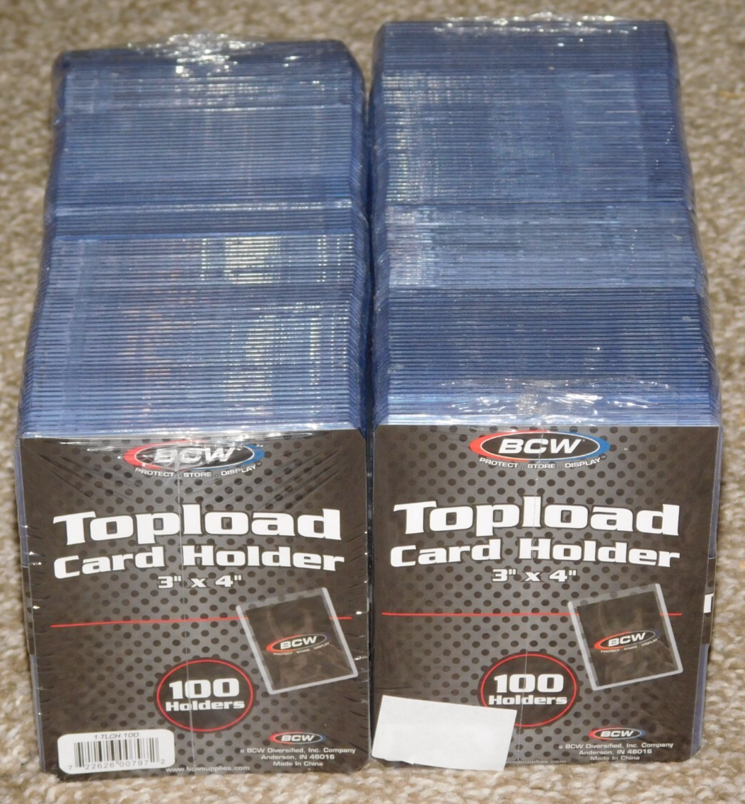 BCW 3 x 4 Topload Card Holder | Standard Trading | Ubuy