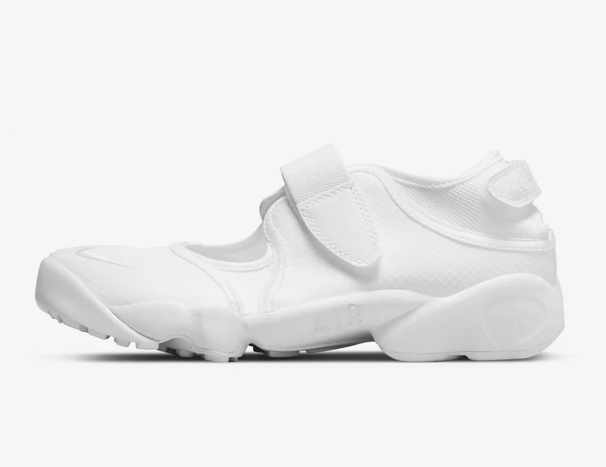 Nike Women's Air Rift Breathe White Pure Platinum DN1338-100 Size 5 - 12