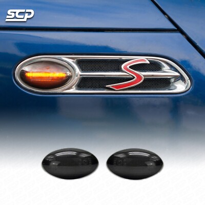 MINI R-Series Smoked Dynamic Sequential Indicators R50 R52 R53 (pair ...
